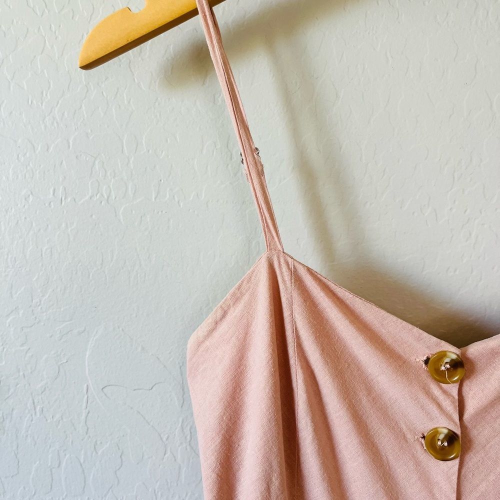 Mod Ref Button Front Midi Dress – Small - Picture 4 of 11